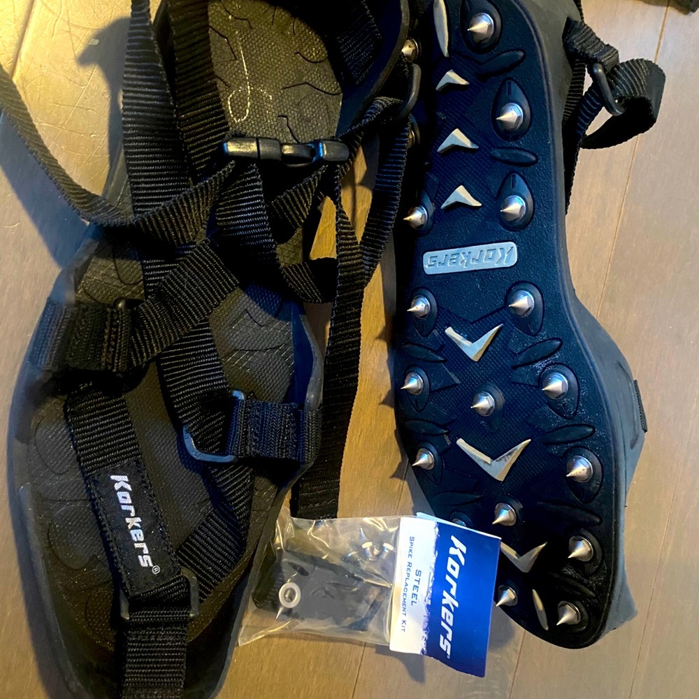 Korkers Tufftrax Overshoe Ice Cleats Snow Cleats